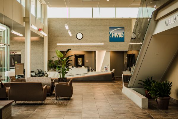 Hopedale Medical Center Lobby | Physical Therapy for Athletes